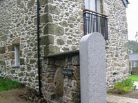 Granite Gatepost